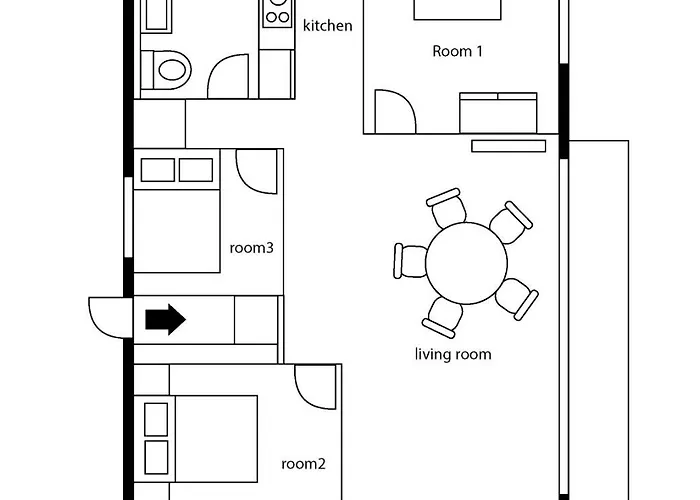 Yongsan Station Samgakji House 2nd Floor *
